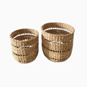 SEA GRASS OVAL BASKET