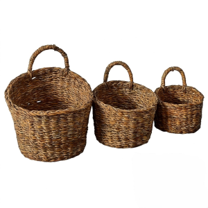 WALL HANGING ROUND BASKET