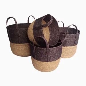 ROUND BIG U-SHAPED PLANTER WITH HANDLE