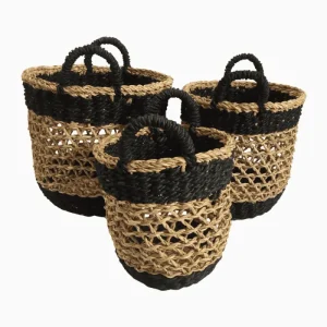 NET DESIGN ROUND CYLINDER WITH HANDLE