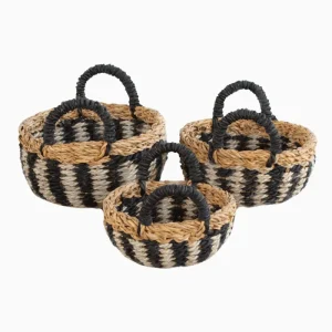 ROUND FRUIT BASKET WITH HANDLE
