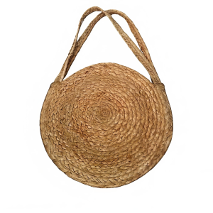 JUTE BRAIDED LADIES BAG WITH TWO HANDLES