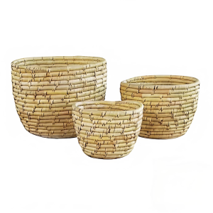 DATE LEAF OVAL BASKET