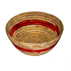 DATE LEAF ROUND BASKET