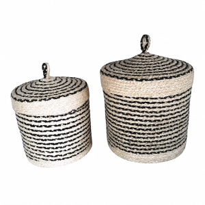 ROUND POT WITH LID